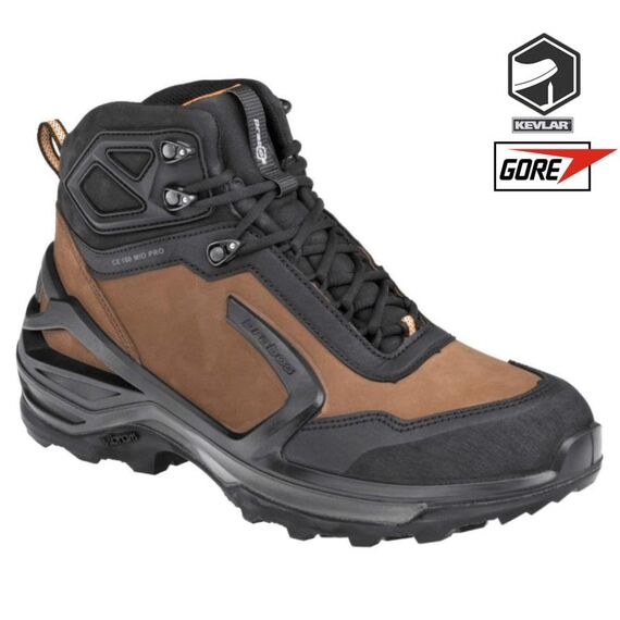 Ботинки PHANTOM ANKLE MID GTX Prabos, цвет Brown